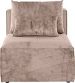 Guido Maria Kretschmer Home&Living Sessel »Marble«, Modul-Sessel zur indiviuellen Zusammenstellung eines perfekten Sofas, in 3 Bezugsvarianten und vielen Farben