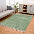Carpet City Hochflor-Teppich »Pulpy 100«, rechteckig, 30 mm Höhe, mit Fransen, Wohnzimmer