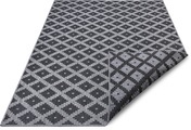 NORTHRUGS Teppich »Nizza«, rechteckig, 5 mm Höhe, In-und Outdoor geeignet, Wohnzimmer, Balkon, Terrasse, Garten, Robust, Pflegeleicht, Flachgewebe, Wendbar