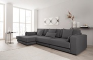 GOODproduct Ecksofa »Grenette«, Modulsofa, im Baumwoll-/Leinenmix oder umweltschoned aus recycelten Stoffen, Federkern
