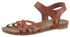 Mustang Shoes Riemchensandale, mit Klettverschluss-Riemchen