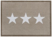 Zala Living Teppich »Sterne«, rechteckig, 7 mm Höhe, Gemustert, Stars, Robust, Pflegeleicht, Eingangsbereich, Waschbar, Rutschhemmend