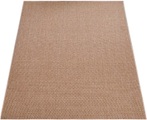 Paco Home Teppich »Waregem 624«, rechteckig, Flachgewebe, Uni Farben, In- und Outdoor geeignet, Wohnzimmer