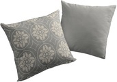 Adam Elements - ADAM - Kissenbezug Romantic Puligny Light 60 cm x 40 cm, Dunkelgrau