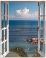 Artland Schlüsselbrett »Fenster zum Paradies«