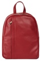 Samantha Look Cityrucksack, echt Leder, Made in Italy