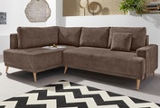 INOSIGN Ecksofa »Wien«, mit Bettfunktion und Bettkasten