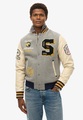 SUPERDRY, Superdry Parka »COLLEGE PATCHED BOMBER JACKET«