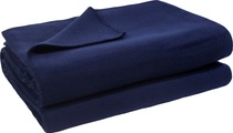zoeppritz Wohndecke »Soft-Fleece«, mit Häkeleinfassung