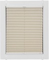 sunlines Plissee »One Size Style Crush«, blickdicht, ohne Bohren, verspannt, Zubehörfarbe weiss, zum Klemmen