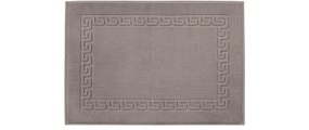 FISCHBACHER - Badematte DREAMFLOR - grau - Baumwolle - 50cm/72cm