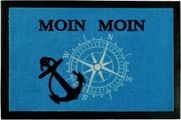 Hanse Home, Fussmatte »Moin Moin«, rutschhemmend beschichtet, Hanse home
