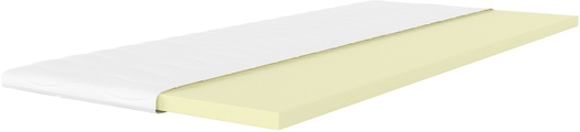 Älgdröm, Älgdröm Topper »Tornby Topper 90x200 cm,180x200 cm, in 4 Härtegraden«, (1 St.), Matratze & Boxspringbett, Allergiker geeignet (Hausstauballergiker)