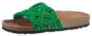 VERBENAS Pantoffel »Raga Roda«, in gehäkeltem Look