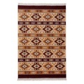 Sehrazat Teppich »Tulum 9930«, rechteckig, 5 mm Höhe, Wendeteppich, waschbar, Wohnzimmer