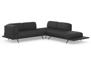 machalke® Ecksofa »benito«, mit bezogenem Sockel