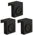 WENKO Handtuchhaken »Push«, (Set, 3 St.), Edelstahl, matt