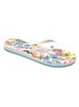 Roxy Tahiti VII - Flip-Flops - Damen White / C Pink / Floral 38