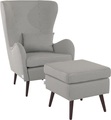 Guido Maria Kretschmer Home&Living Sessel »Sallito«, incl. Hocker, die kleinere Version von 