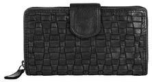 SAMANTHA LOOK, Samantha Look Geldbörse, (1 tlg.), echt Leder