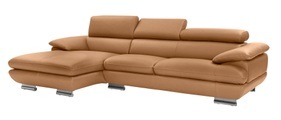 CALIA ITALIA Ecksofa »Magic«, in 2 Lederqualitäten