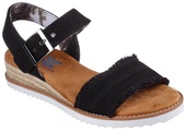 Skechers Sandalette für Damen aus Textil schwarz, 37