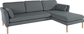 ANDAS, andas Ecksofa »Helsingborg«, mit Recamierenabschluss, in skandinavischem Design