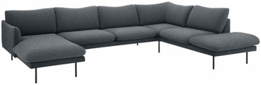 andas Wohnlandschaft »Mavis«, mit losen Sitz- und Rückenkissen, skandinavischer Stil