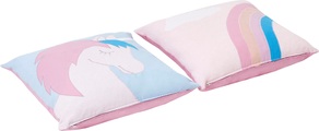 Hoppekids, Hoppekids Dekokissen »«Einhorn»«, (2 St.), Zierkissen 50x50 für Kinderbett 2 St.