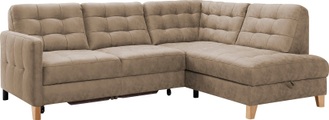 exxpo - sofa fashion Ecksofa »Elio«, wahlweise mit Bettfunktion und Bettkasten, in vielen Bezugsqualitäten