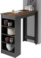 HBZ Bartisch »Mojito«, Bartisch mit Regal beidseitig montierbar