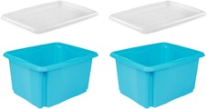 keeeper Aufbewahrungsbox »emil«, (Set, 2 St., 2), aufeinander stapelbar