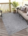 Carpet City Teppich »Santorini«, rechteckig, 5 mm Höhe, 3D-Effekt, für Wohnzimmer, Flur, Küche, Wintergarten, Balkon, Wetterfest & UV-beständig