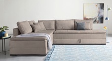 INOSIGN Ecksofa »Night & Day L-Form mit Dauer-Schlaffunktion, Cord-Bezug!«, inklusive Bettfunktion und Bettkasten