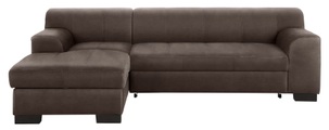 Home affaire Ecksofa »Falk«, mit Federkern und wahlweise mit Bettfunktion