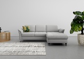 sit&more Ecksofa, wahlweise mit Kopfteilverstellung, Bettfunktion und Bettkasten