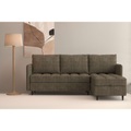 Dorel Home Ecksofa »LINDHUS, L-Form, verschiedene Stellvarianten, Schlaf-Liege« Recamiere, grosser Bettkasten, Cord, Chenille