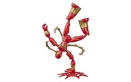 Hasbro E89725X2 - Marvel Spider Man, Bend and Flex, Iron Spider Figur, 15 cm große biegbare Figur, enthält Effekt-Accessoires