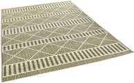 TOM TAILOR Teppich »Funky Outdoor Geometric«, rechteckig, 5 mm Höhe, Flachgewebe, In- und Outdoor geeignet, Wohnzimmer