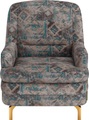 sit&more Sessel »Orient 10 V«, inkl. 1 Zierkissen mit Strass-Stein, goldfarbenfabene Metallfüsse