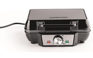 GOURMETmaxx Waffeleisen Schwarz/Silber