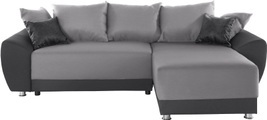 COLLECTION AB Ecksofa »Yaelle«, wahlweise mit Bettfunktion oder LED-RGB-Beleuchtung