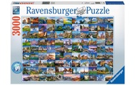 Ravensburger Puzzle 99 beautiful Places of Europe, 3000 Teile
