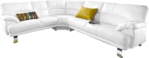 TRENDMANUFAKTUR, TRENDMANUFAKTUR Ecksofa, mit langem Schenkel
