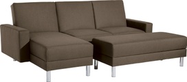 Max Winzer® Schlafsofa »Just Fresh«, Schlafsofa mit Recamiere, mit Rückenverstellung