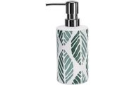 Kleine Wolke - Seifenspender Leaf 300 ml, Grün/Weiss