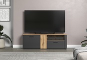 INOSIGN, INOSIGN TV-Bank »Estepona«, (1 St.), TV-Lowboard mit Rillenoptik - Türen links oder rechts montierbar