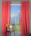 HOSSNER - ART OF HOME DECO, HOSSNER - ART OF HOME DECO Gardine »Egelsee«, (1 St.), Schlaufenschal im zeitlosen Design