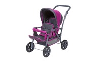 Knorrtoys, knorr® toys Zwillingspuppenwagen BigTwin - tec purple - lila