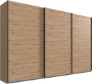 Wimex Kleiderschrank »Mugano, Made in Germany, Lieferung bis in Deine Etage und Stellort«, (wähle Deine Ausstattung: Basic oder Premium!), 3 Schwebetüren, grosse Grössen, mit oder ohne Spiegel, Metallgriffe